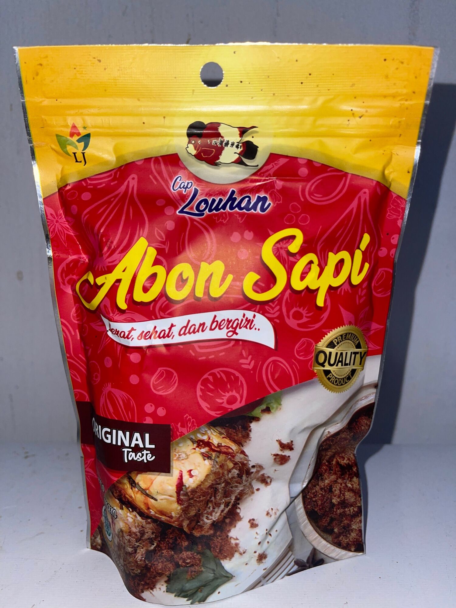 COD ABON SAPI CAP LOUHAN 100 gram bandung | Lazada Indonesia