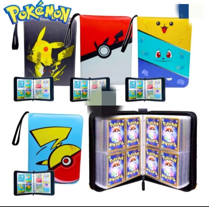 Buku album kartu pokem0n kartu game isi 400pcs Harga 105,000 rupiah*Gratis Ongkir