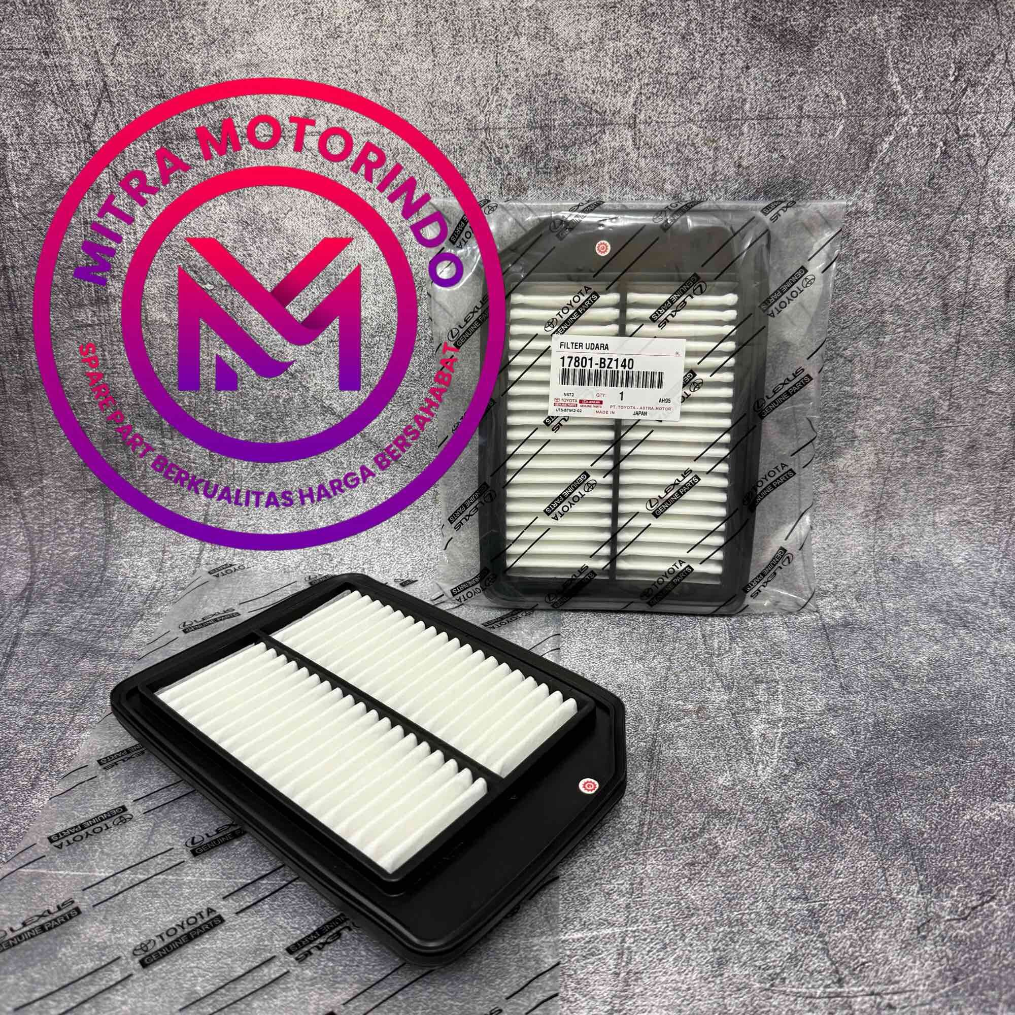 Air Filter/Air Strainer/Air Filter Daihatsu Calya 1.0Cc Yr 2016 up / Sigra 1.0Cc (1Pcs) 17801-Bz140 Harga 52,500 rupiah*Gratis Ongkir