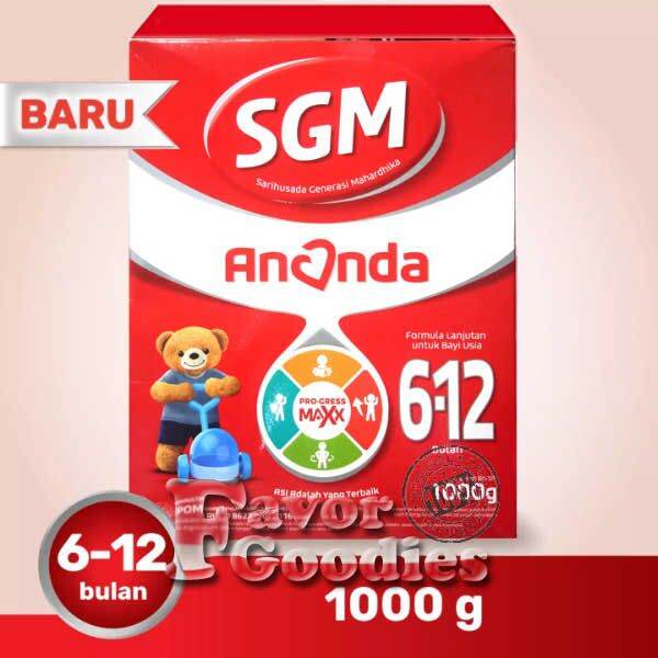 SGM Ananda 6-12 Bulan Box 1000gr [Kemasan Baru] | Lazada Indonesia