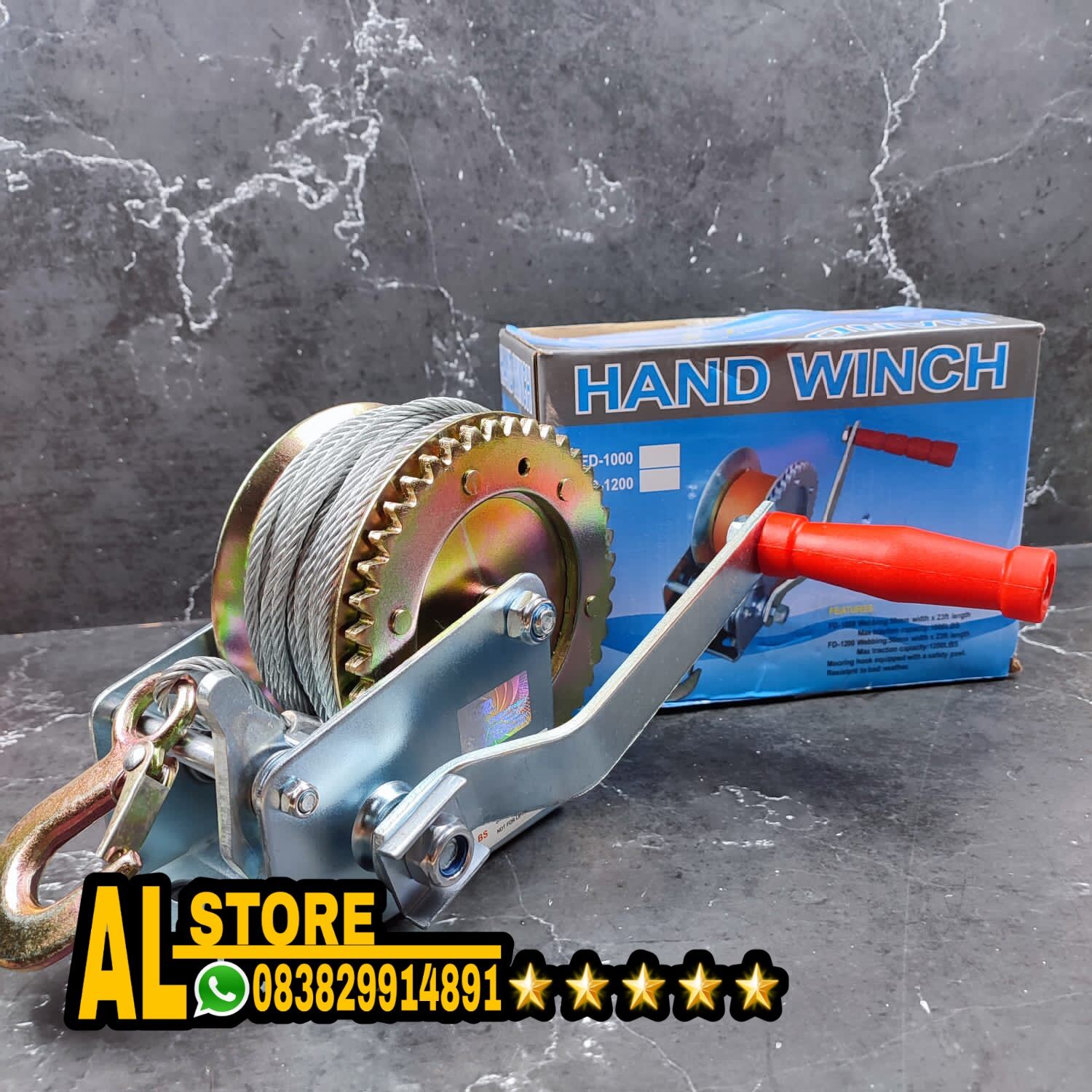 Hand Winch 500 Kg Katrol Manual/Alat Angkut Manual 1000 Lbs Lazada Indonesia