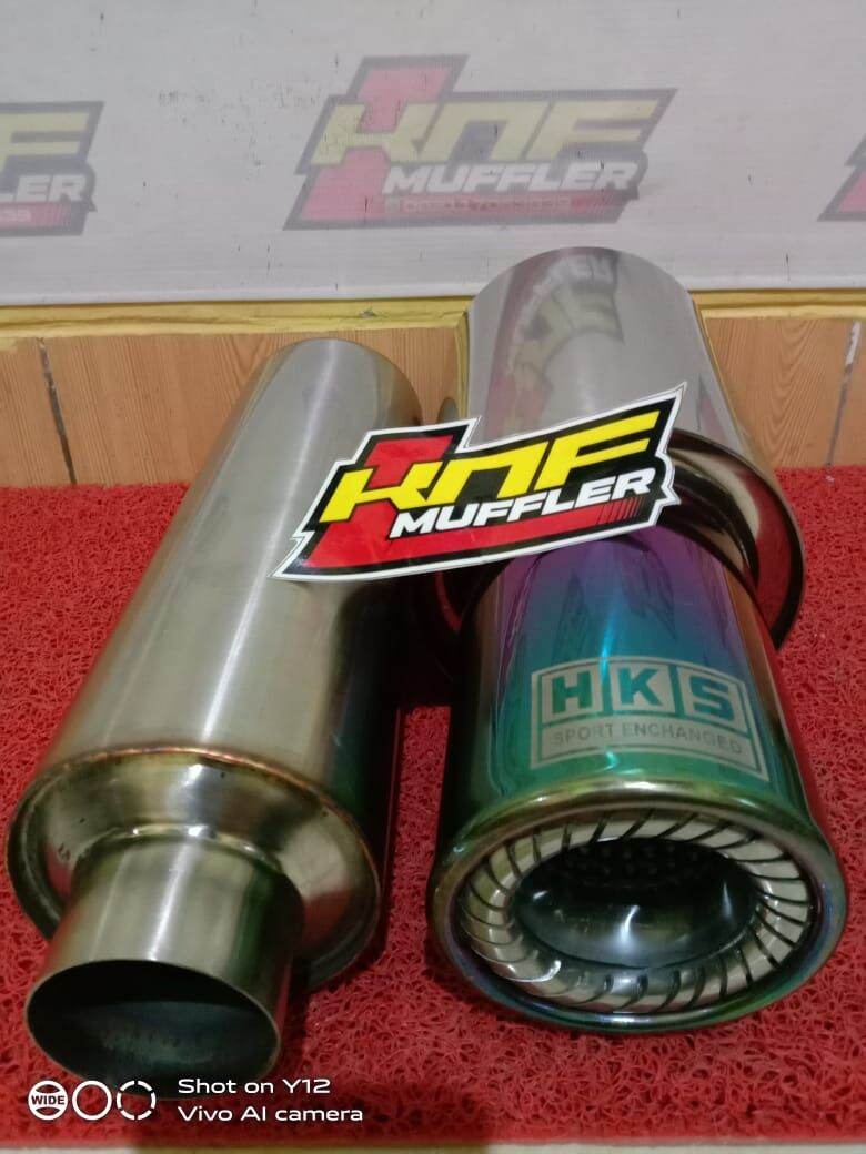 Satu paket Hks gronel pelangi +Resonator ulir suara bas bulat Lazada
