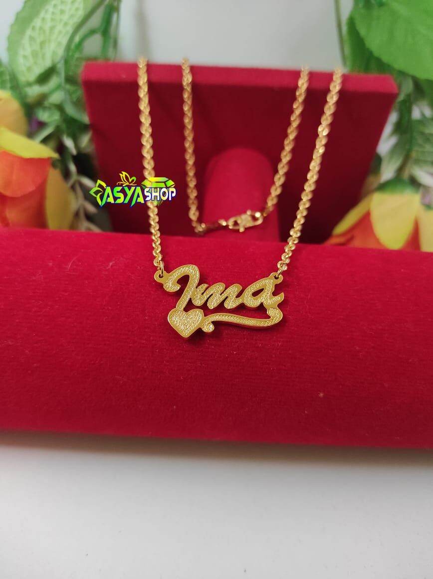 kalung liontin nama custome elegant 