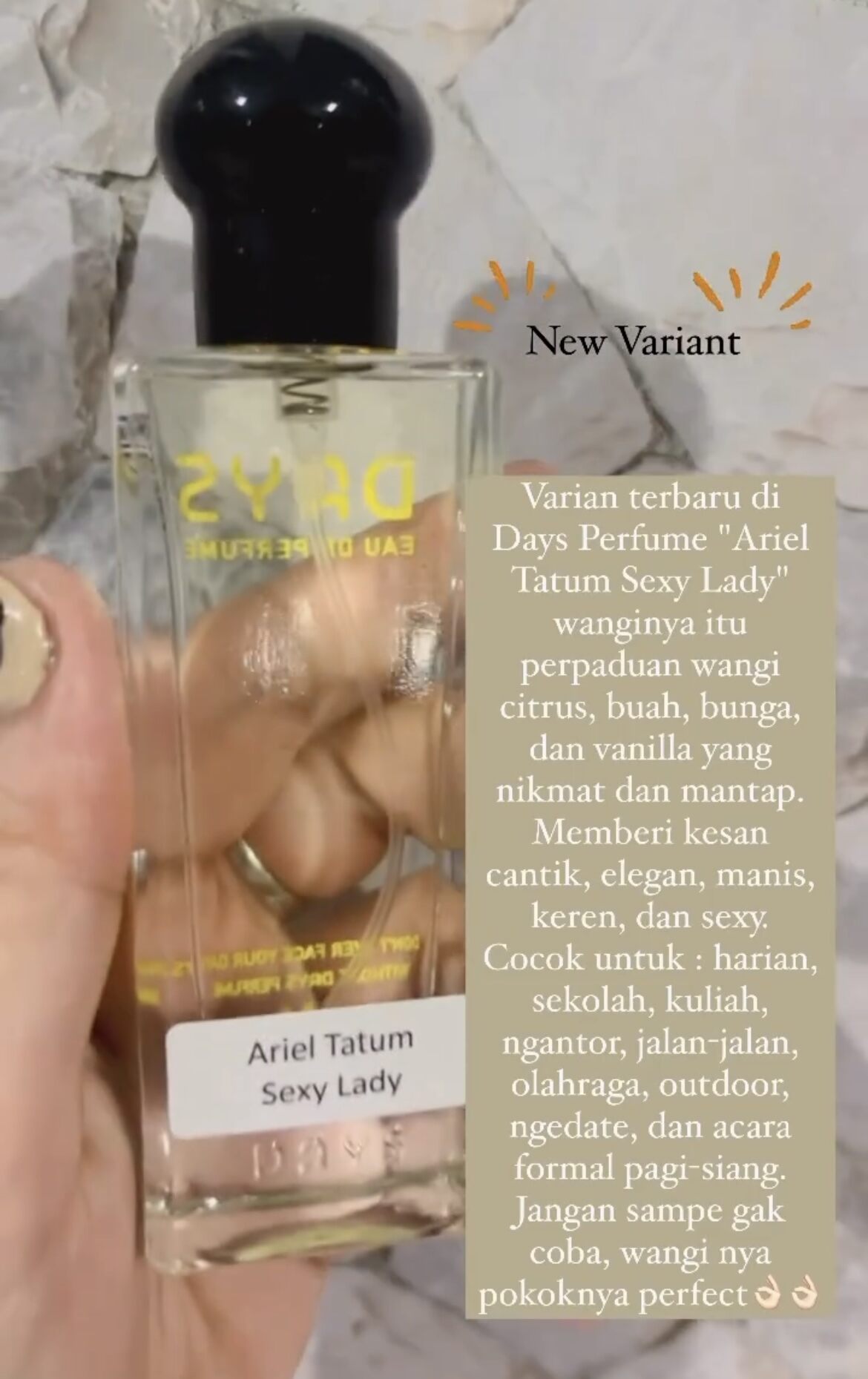 Days Parfum Inspired by Ariel Tatum Sexy Lady | Lazada Indonesia