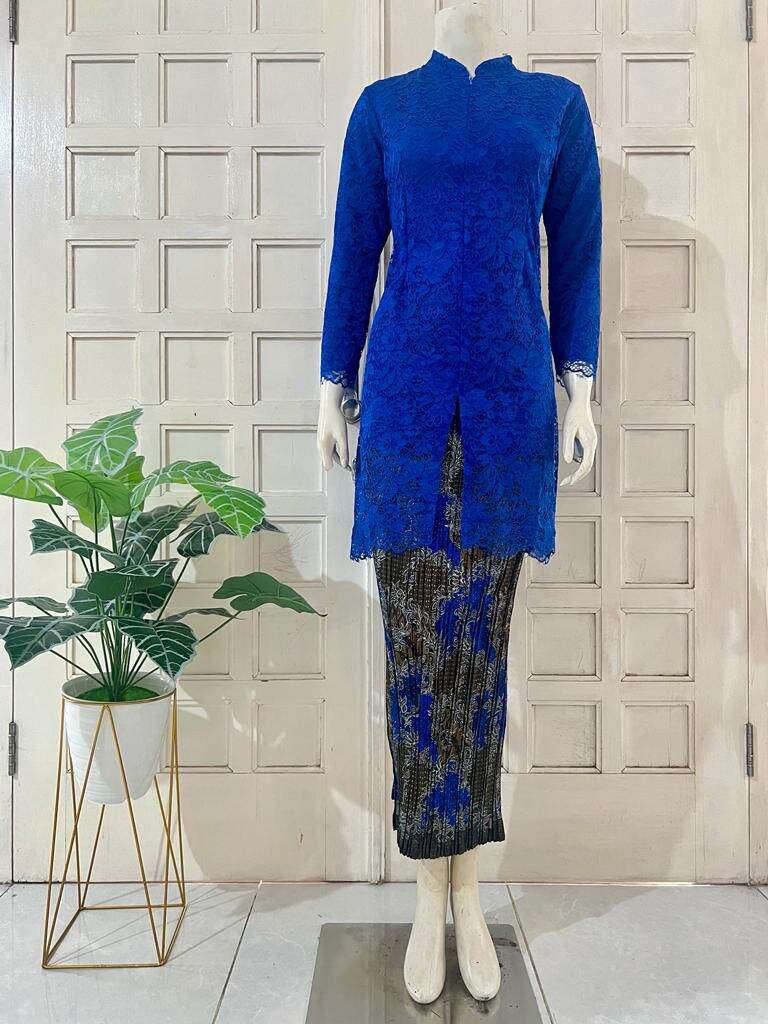 SETELAN KEBAYA BROKAT TUNIK SANGHAI/ KEBAYA MODERN/KEBAYA BROKAT