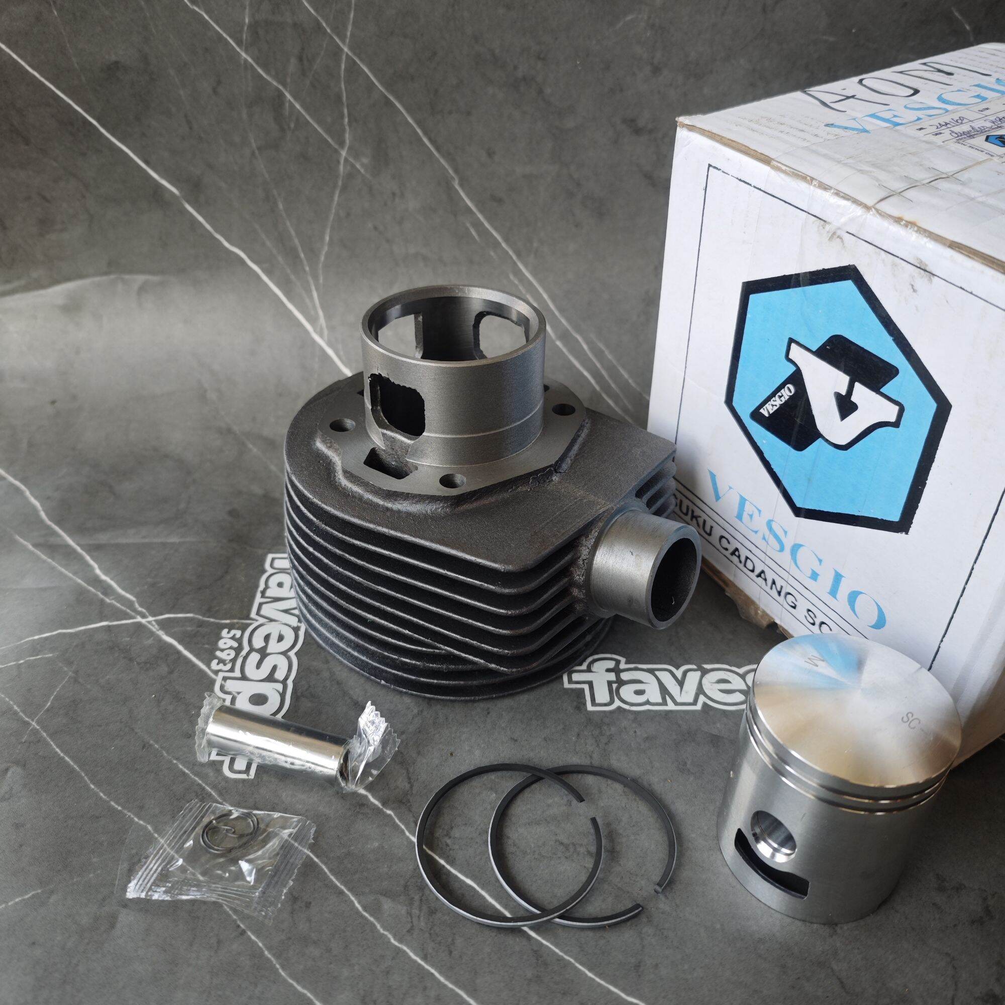 Blok Boring Silinder L3 Vespa Original Vesgio Lazada Indonesia