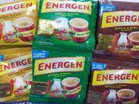 SEREAL ENERGEN RENCENG ISI 10 SACHET KACANG HIJAU COKLAT VANILA
