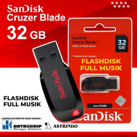 Flashdisk Lagu Mobil TV & Handphone 32Gb Lagu 1000+ Mp3&Mp4 Bonus OTG dan Holder HP