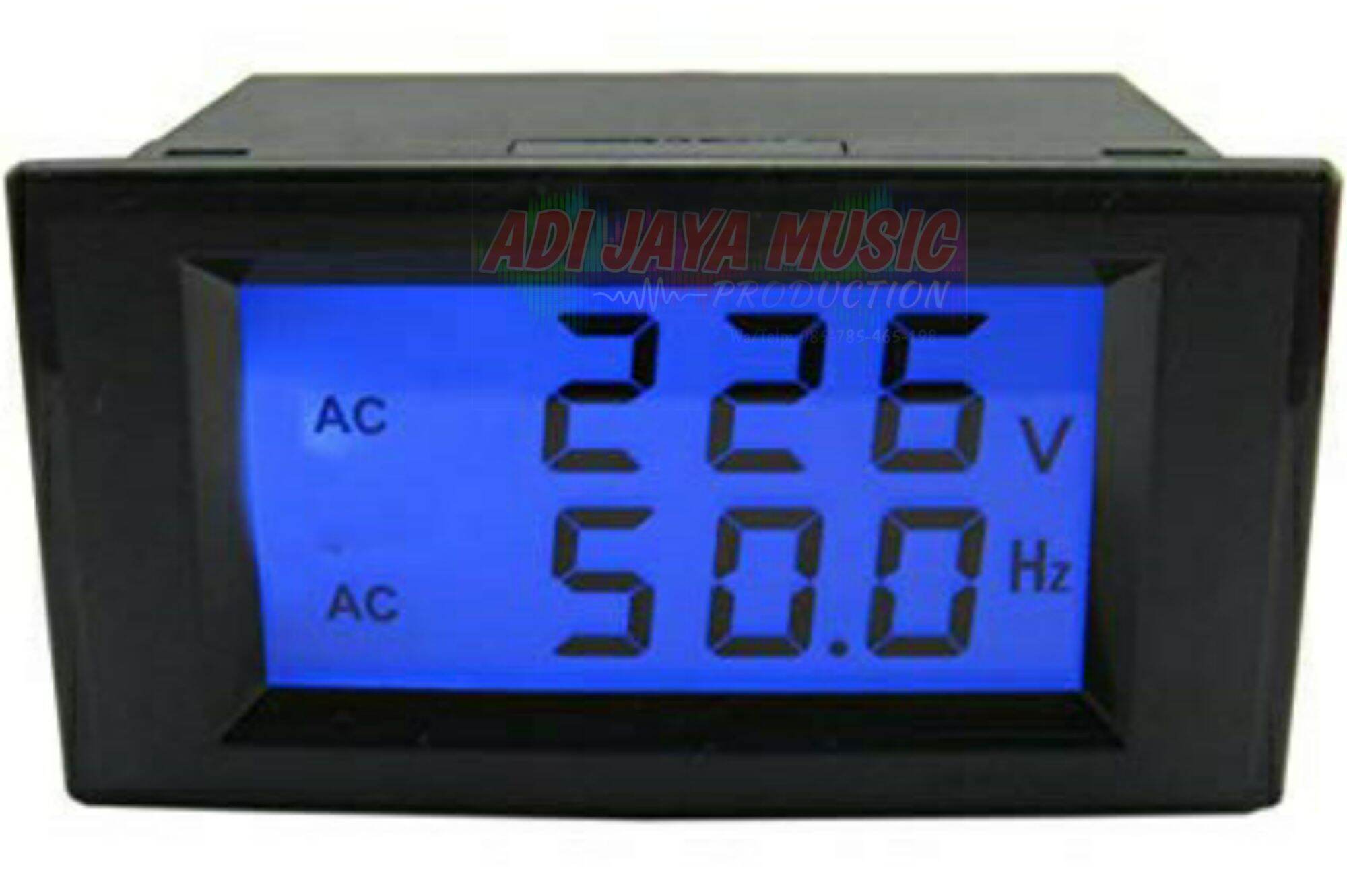 thumbnail image 2 of 2-Wire LCD Digital AC Voltmeter & Frequency Meter – 45.0-65.0Hz 2 of 4