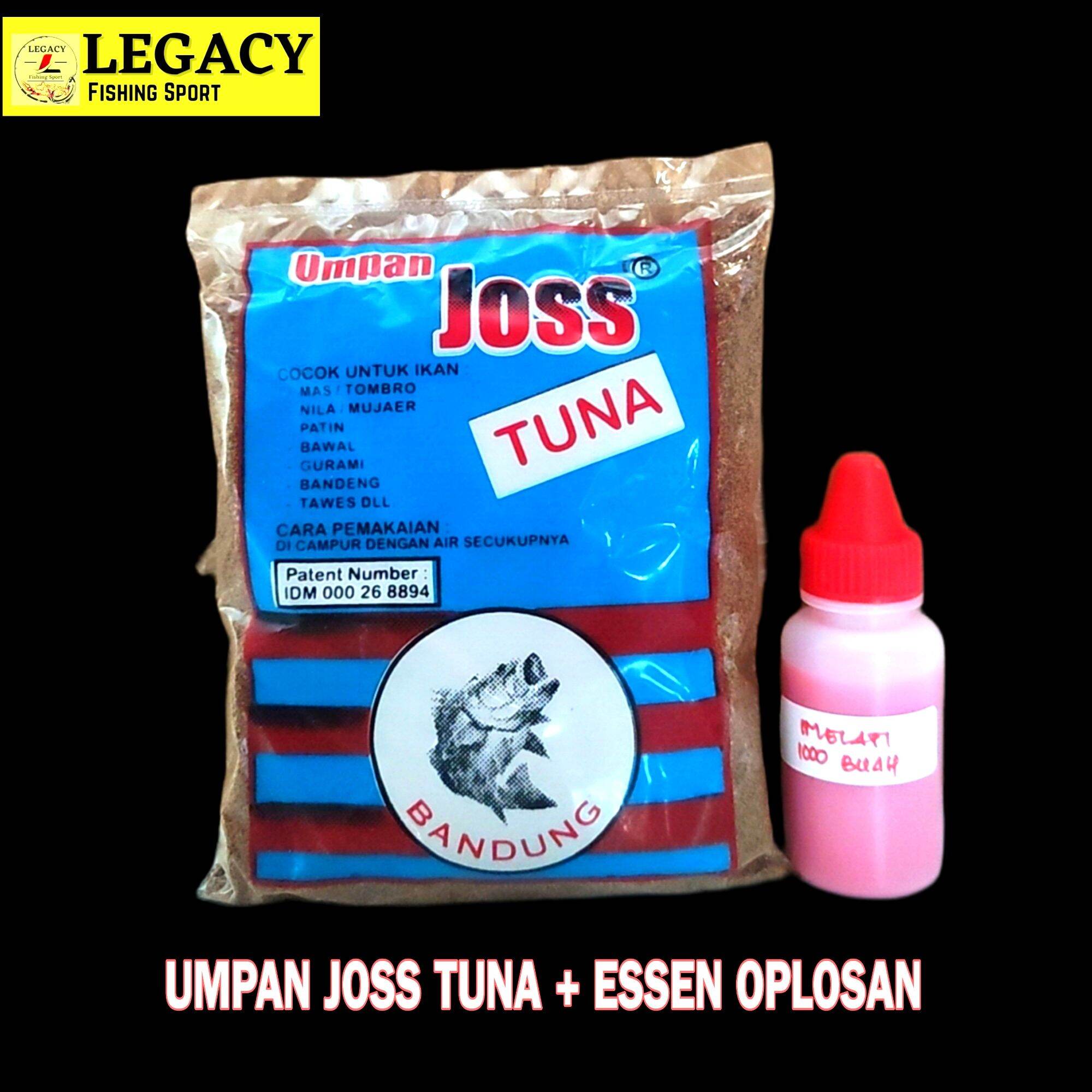 Umpan Mancing Paket Gacor Joss Tuna + Essen Oplosan Import Melati Seribu Buah Ikan Mas Galatama Harian Lomba Galapung Kilo Gebrus Terbaik Anti Boncos Terlaris