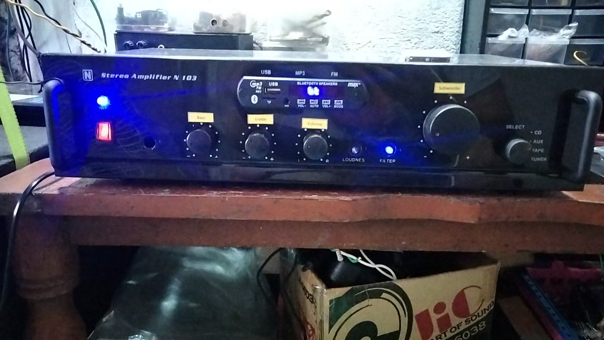 power amplifier stereo subwoofer 10 Amper biasa CT 42 Lazada Indonesia