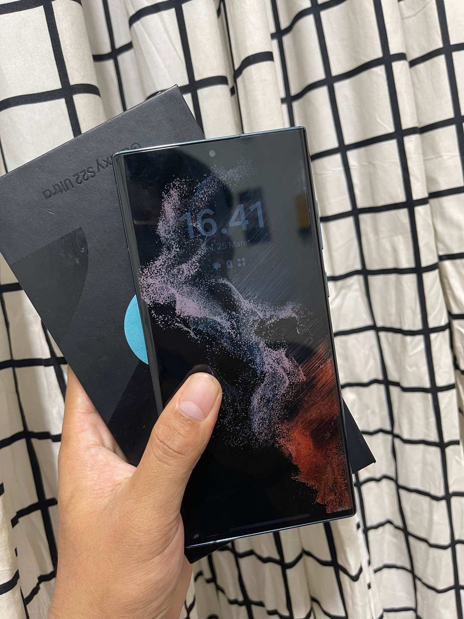 SAMSUNG S22 ULTRA 12/512 GB RESMI SEIN (SECOND TERMURAH DAN BERGARANSI) Harga 8,550,000 rupiah*Gratis Ongkir