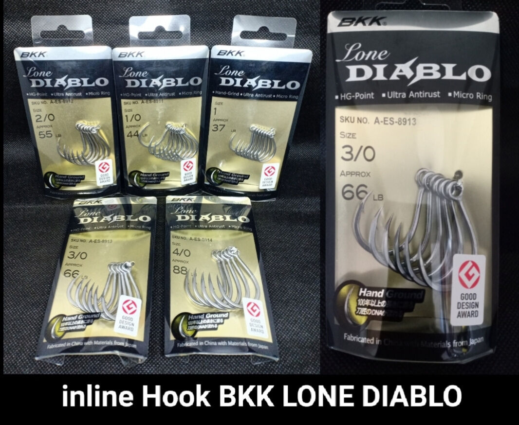 Mata Pancing Inline Hook BKK LONE DIABLO | Lazada Indonesia