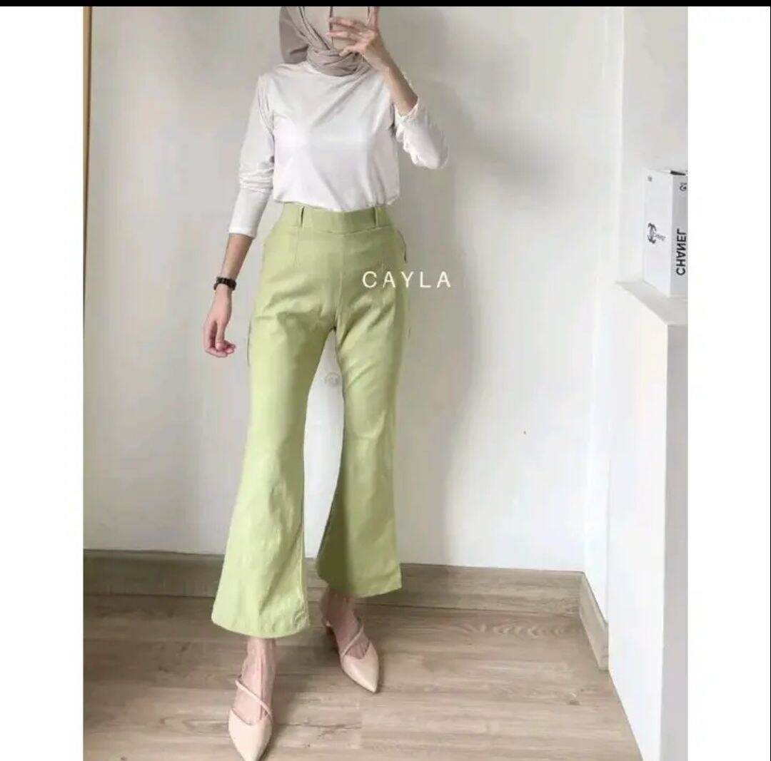 CUTBRAY PANTS Celana Panjang Fashion / Celana KERJA Wanita Model