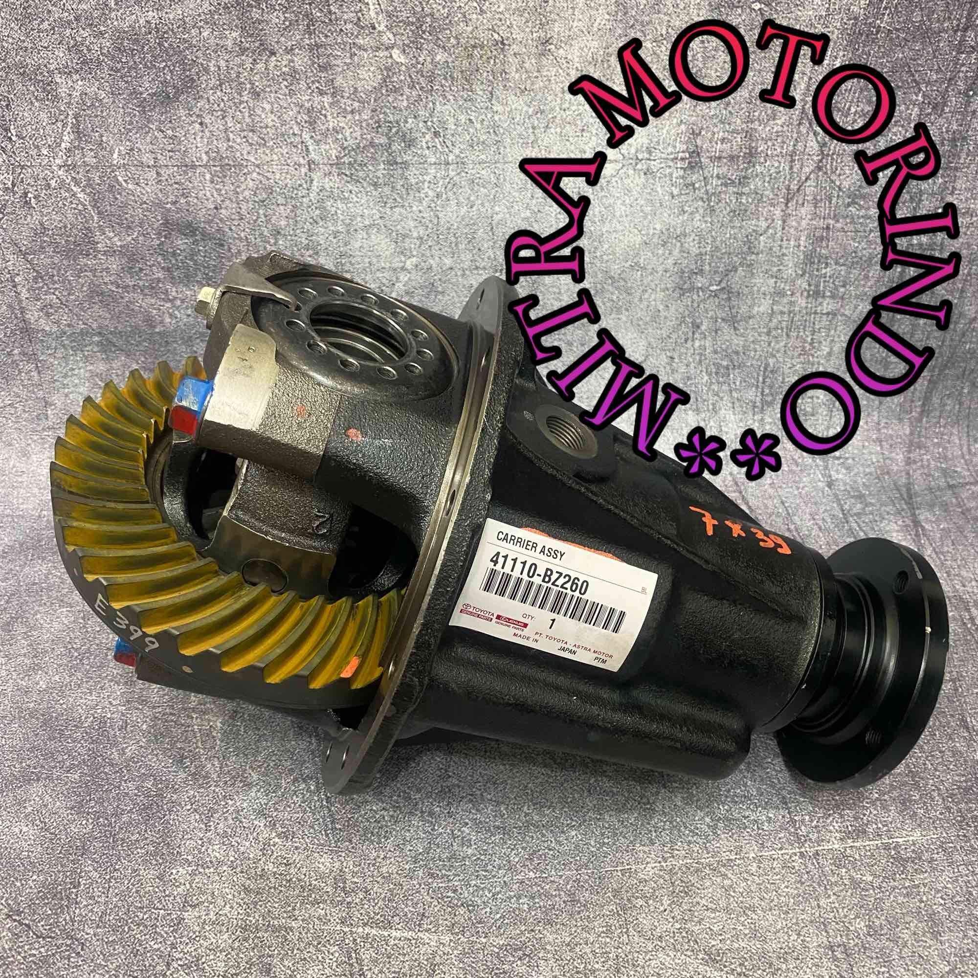 Gardan Komplit/Carrier Assy Mobil Toyota Avanza/Rush/Terios/Xenia/Luxio Gigi 7X39 41110-BZ260 Harga 5,850,000 rupiah*Gratis Ongkir