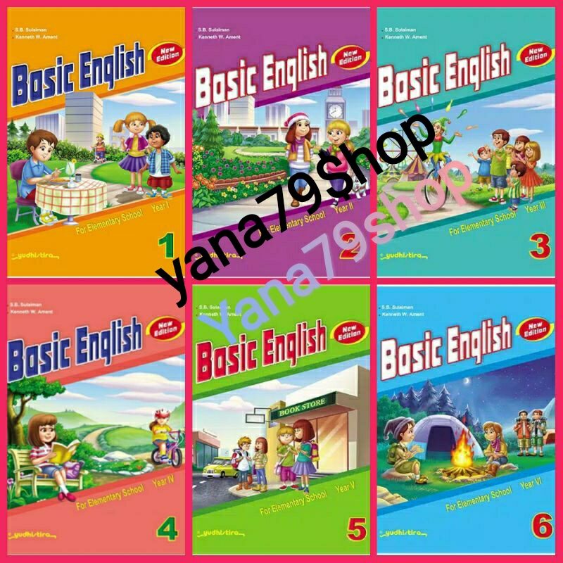 Buku Basic Bahasa Inggris Untuk Sd/mi Kls 1-6 Semester 1&2 New Edition ...