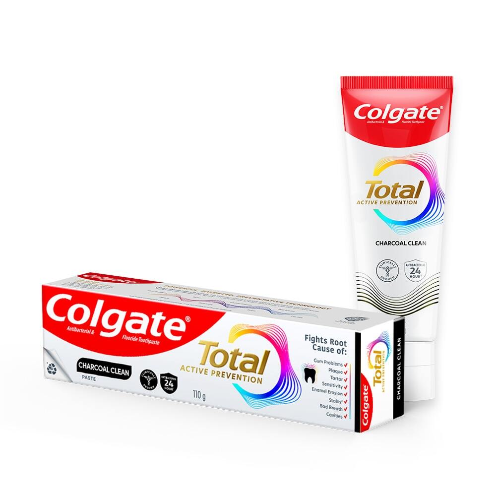 COLGATE Pasta Gigi Total Charcoal 150g