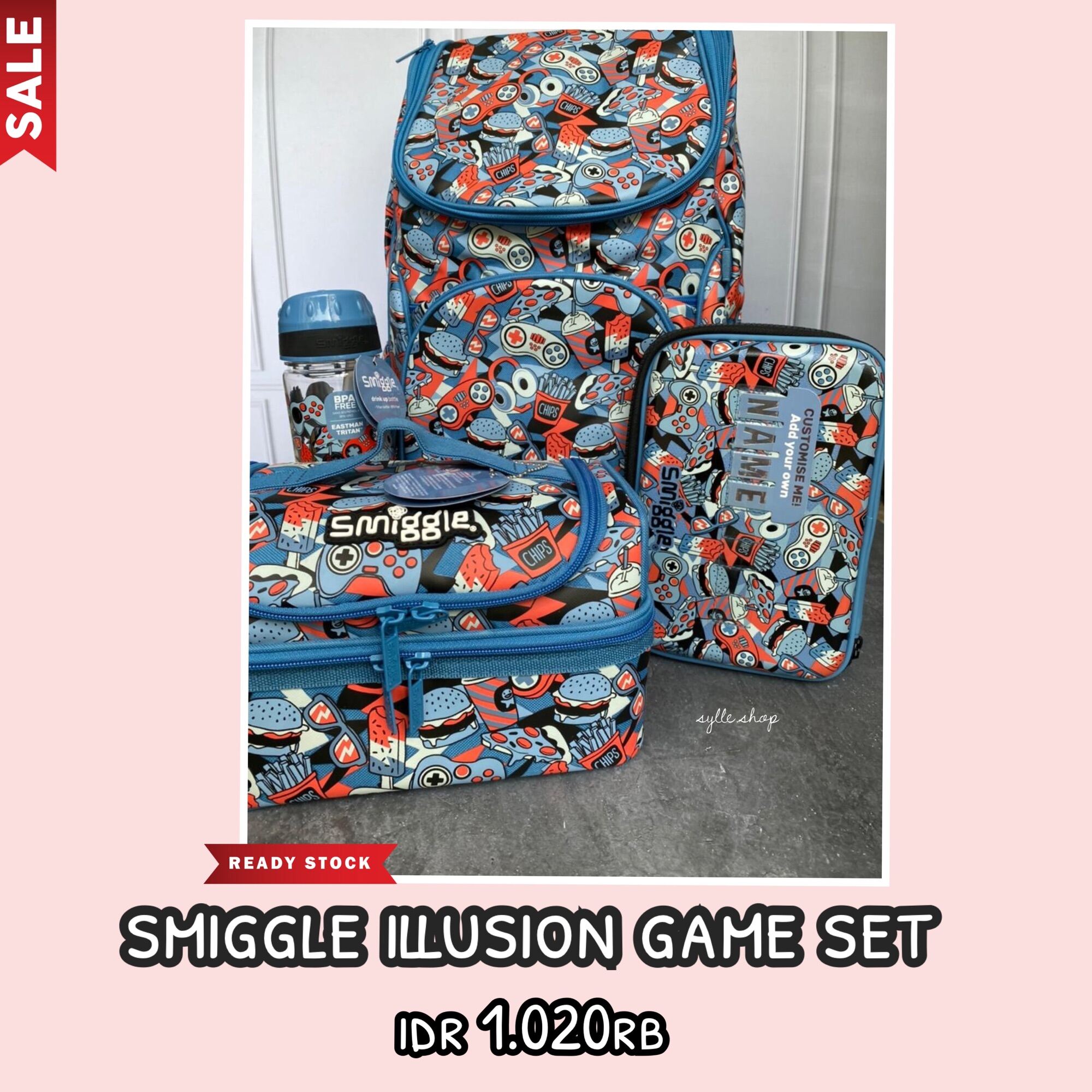 SMIGGLE ILLUSION GAME SET/TAS RANSEL SET SMIGGLE | Lazada Indonesia