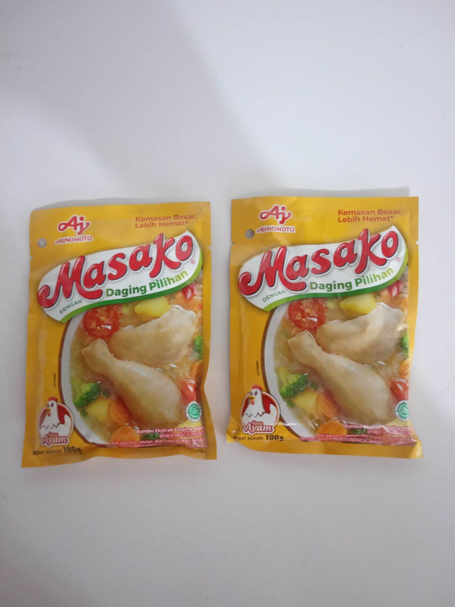 Masako Bumbu Rasa Ayam Ajinomoto 100 Gr Lazada Indonesia