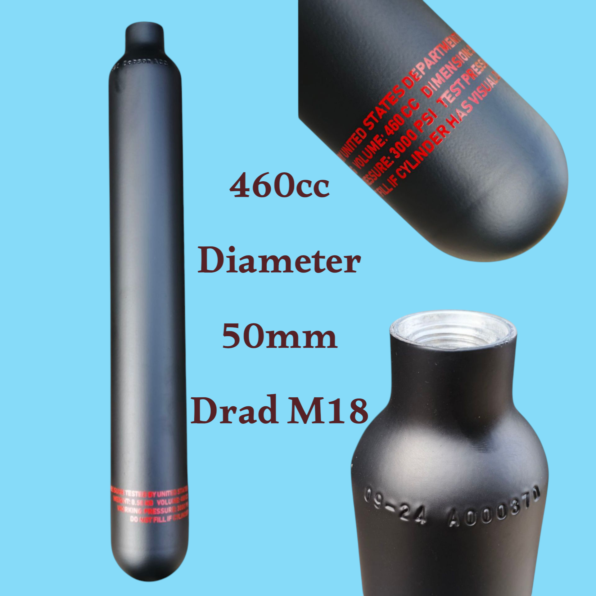 Tabung Scuba 500ml - 460ml dan 360ml Harga 375,000 rupiah*Gratis Ongkir
