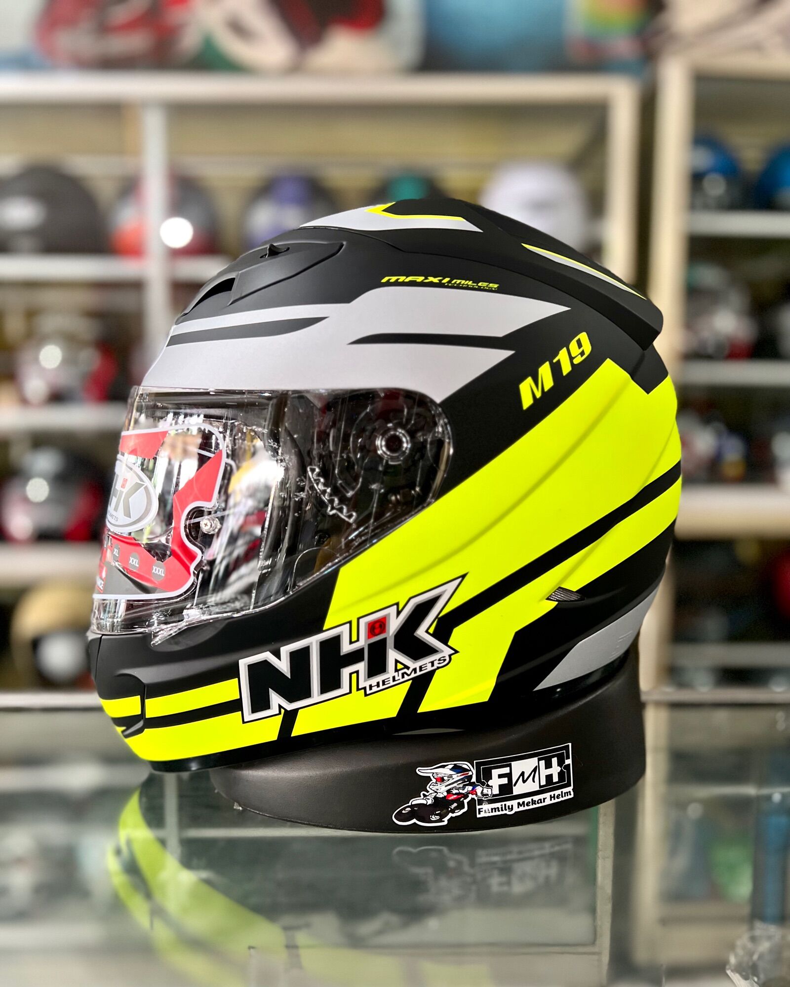HOT Face Nhk Gp1000 Helm Gdr Full Face Nhk Helm Ringan Full