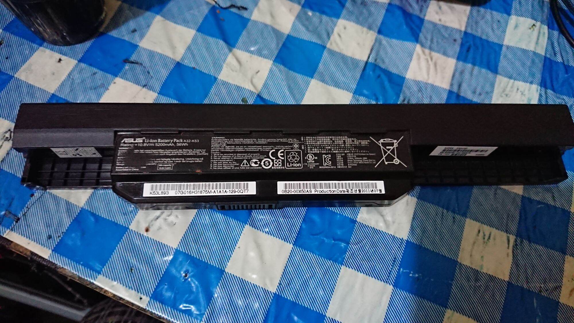 Baterai Laptop Asus Li-ion battery pack A32-K53 | Lazada Indonesia