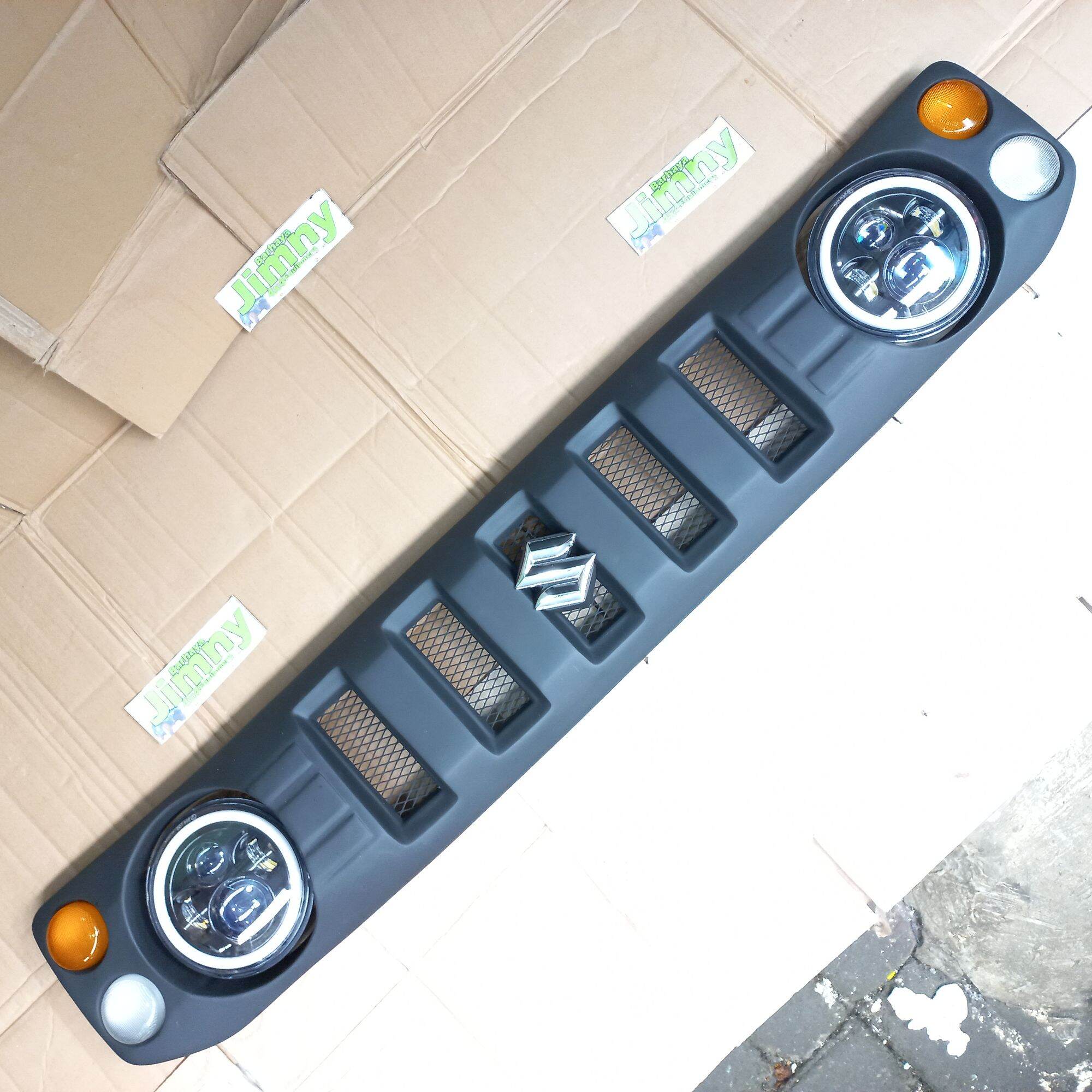GRILL KATANA NEW JIMNY GRILL VARIASI HUMMER SEIN 4 CARIBIAN BERKUALITAS CAT HALUS Harga 499,000 rupiah*Gratis Ongkir