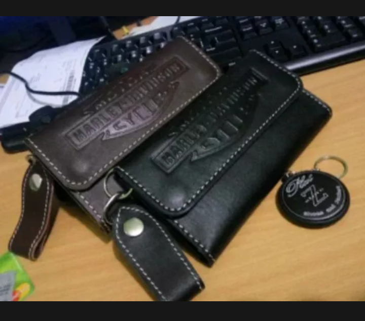 DOMPET KULIT SAPI HARLEY DAVIDSON
