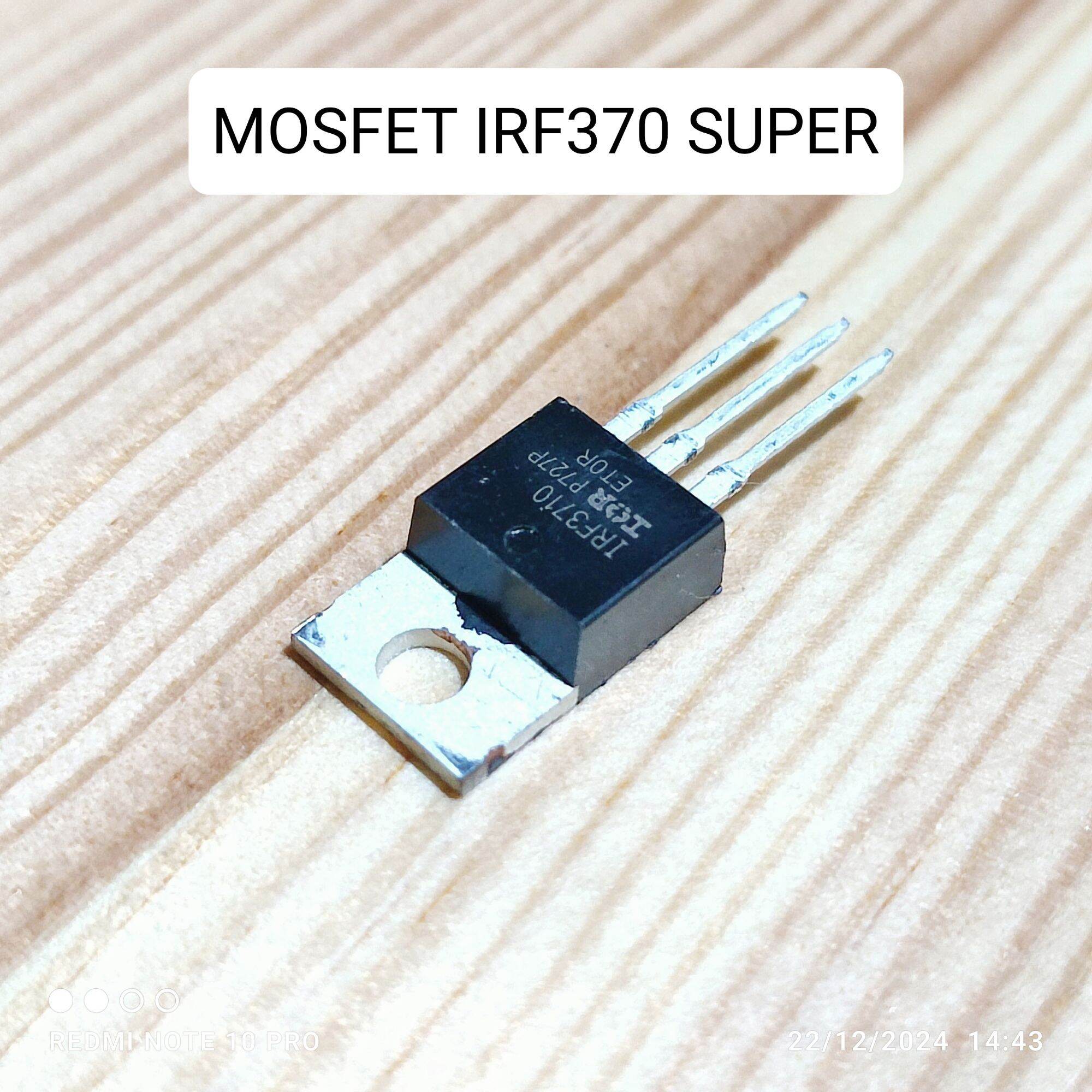 Lot 10 MOSFET IRF1405 TO-220 - 169A 55V N-Channel - Transistor Puissance Authentique Voiture