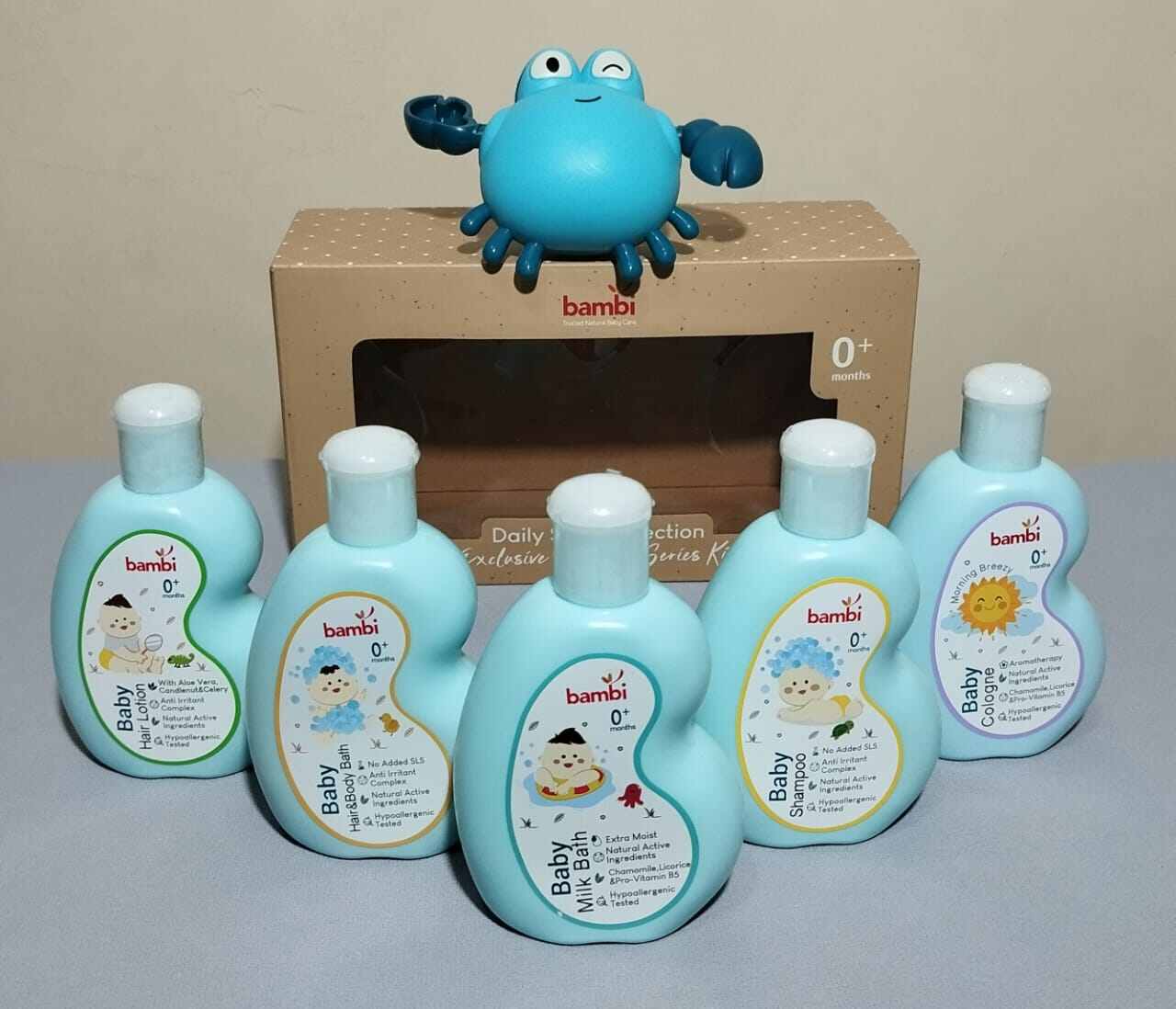 Bambi Baby Exclusive Newborn Series Kit Daily Skin Protection