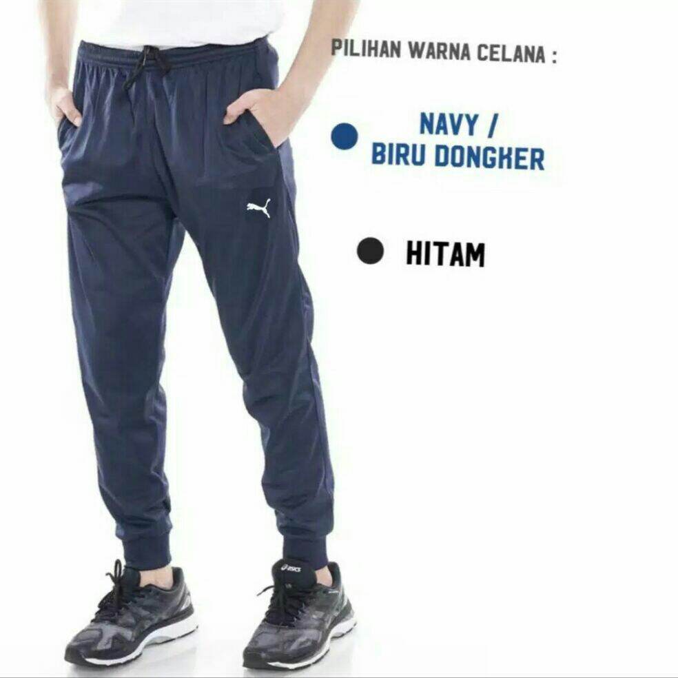 blue puma joggers