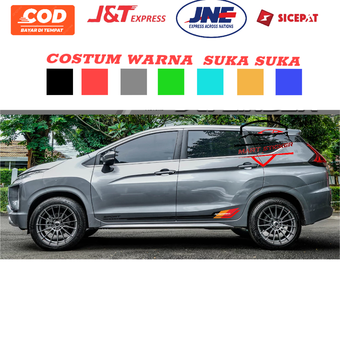 Cutting Stiker Striping Stiker Mobil All New Toyota Xpander Veloz Rush SIGRA Pajero Semua bisa Request Stiker Simple Terbaru Harga  60,000 Ringgit*Penghantaran Percuma