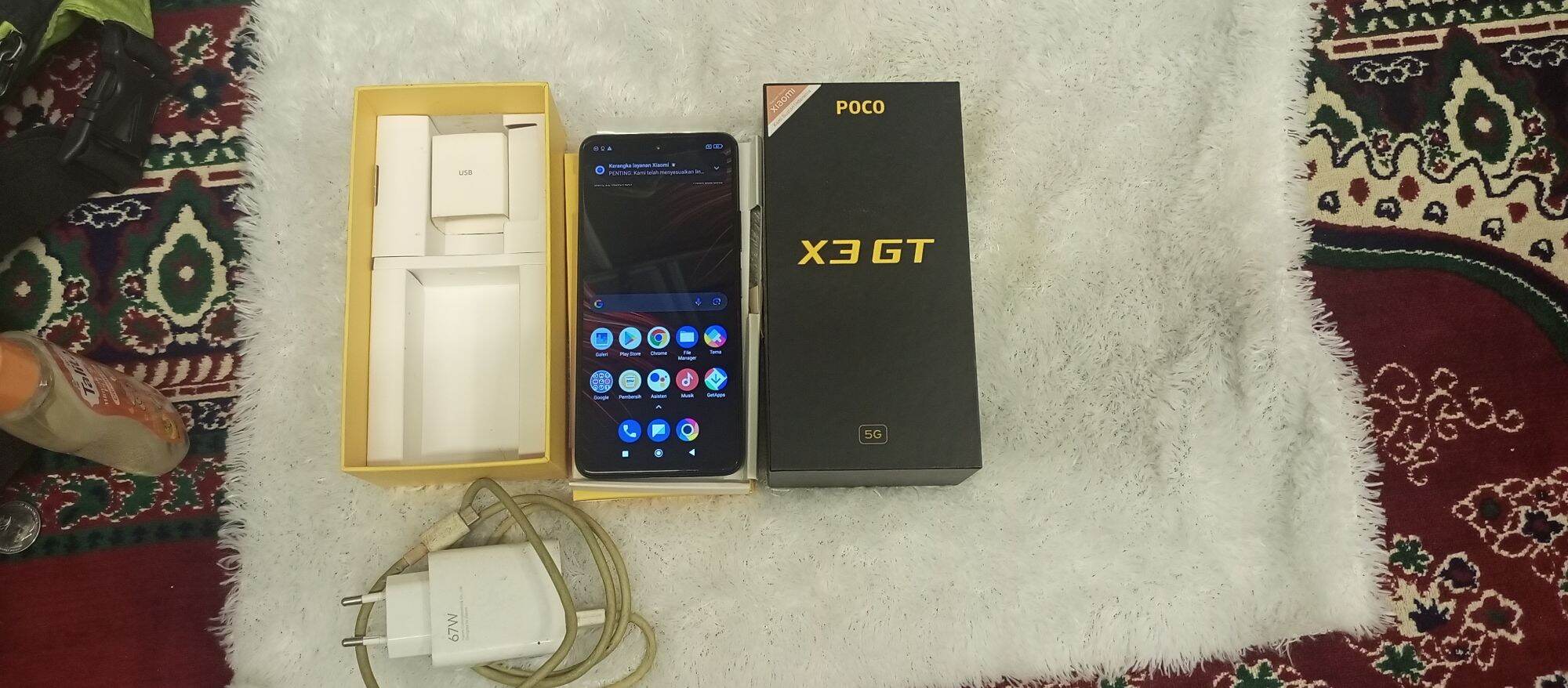 Poco X3 GT 11 256 bekas Harga 2,299,000 rupiah*Gratis Ongkir