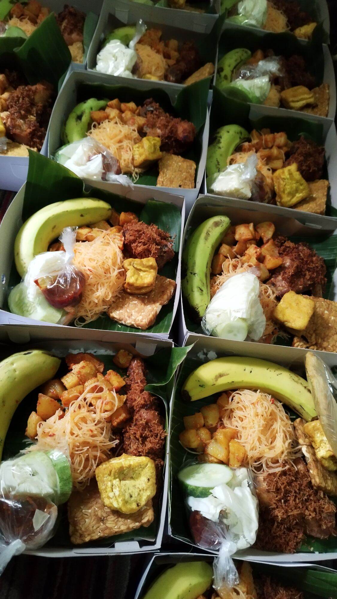 Paket Nasi Box Nasi Kotak Nasi Rames Lazada Indonesia