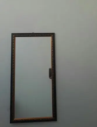 Cermin dinding ukir 64cm×34cm