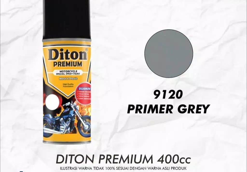 COD PILOX /PILOK CAT SEMPROT DITON PREMIUM PRIMER.GREY 9120 (EPOXI/CAT DASAR) 400 ml. Lazada