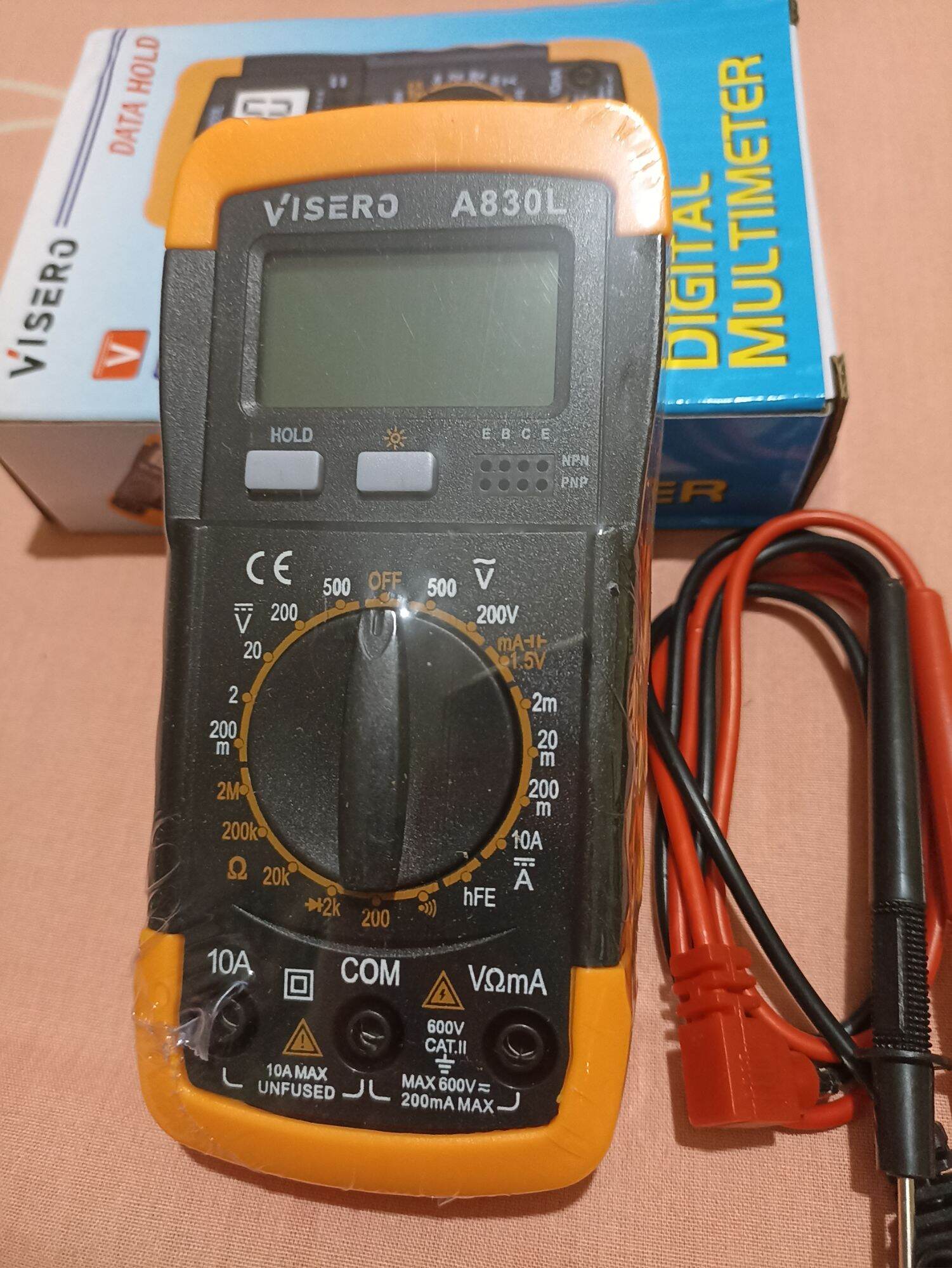 Multi Tester Avometer Multimeter Digital Avo Visero A-830L Backlight ...