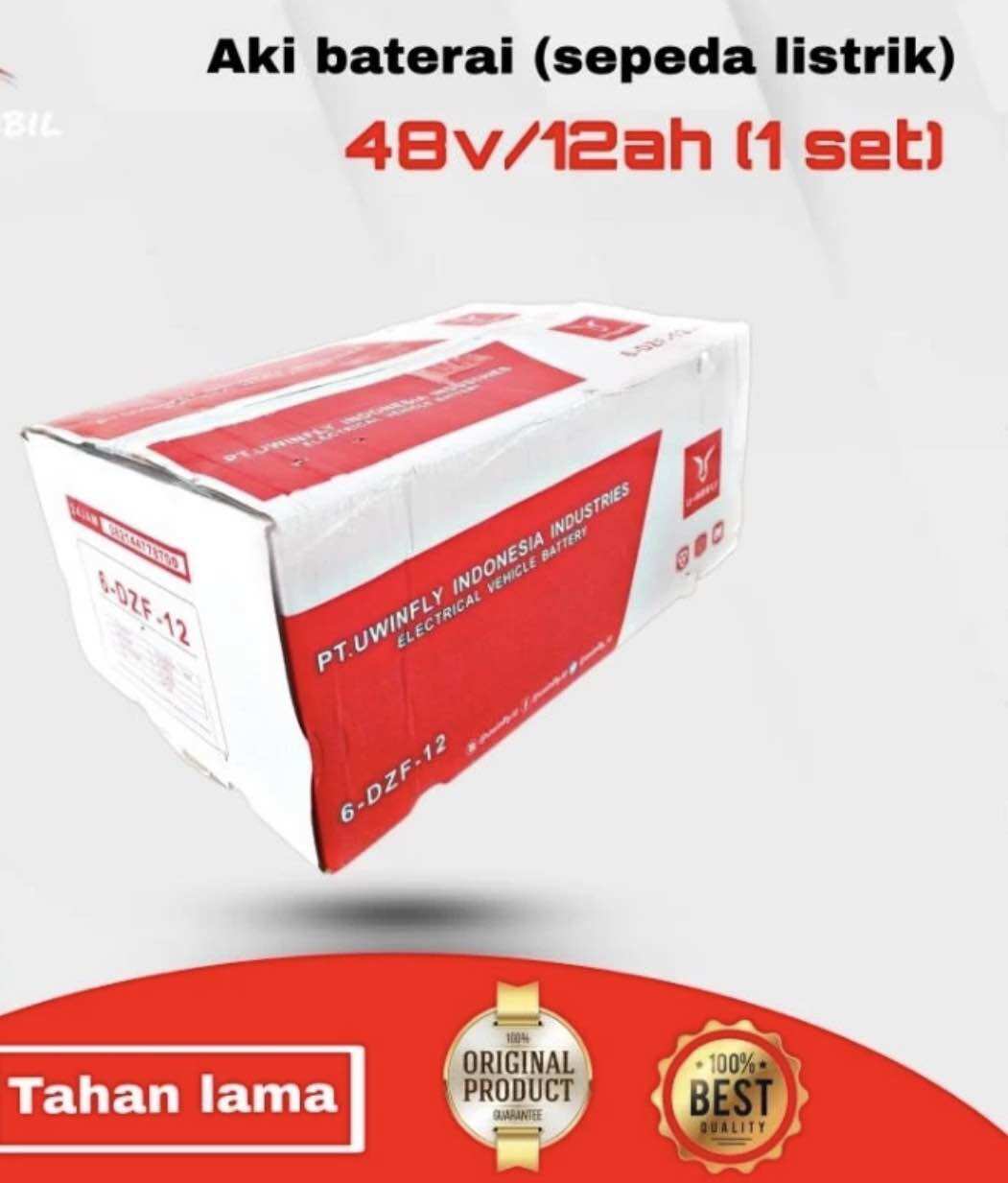 Baterai Sepeda Listrik 12V - Aki Sepeda Listrik 12V UWINFLY | Lazada