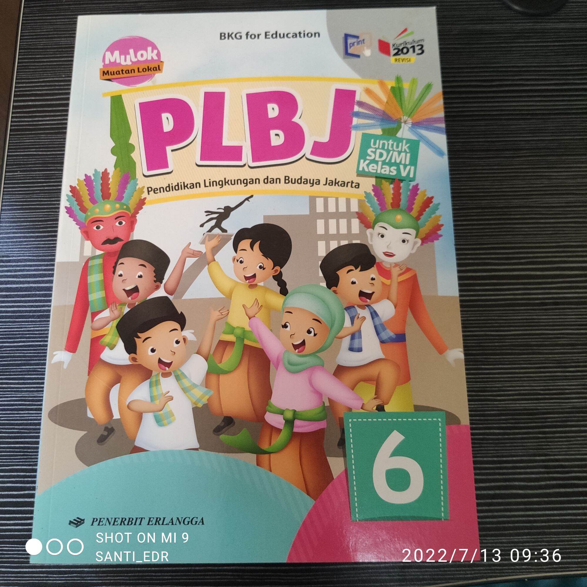 Buku PLBJ Kelas 6 SD K2013 | Lazada Indonesia