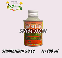 INSEKTISIDA SIDAMETRIN 50EC isi 100ml Bahan Aktif SUPERMTRIN 50g/l
