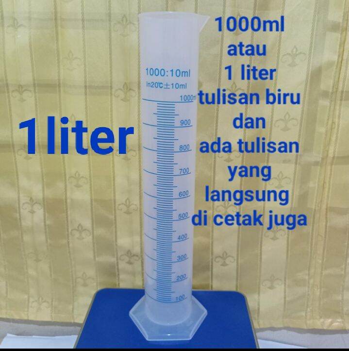 Tabung Ukur 1000ml Atau Gelas Takar 1liter Lazada Indonesia 5041