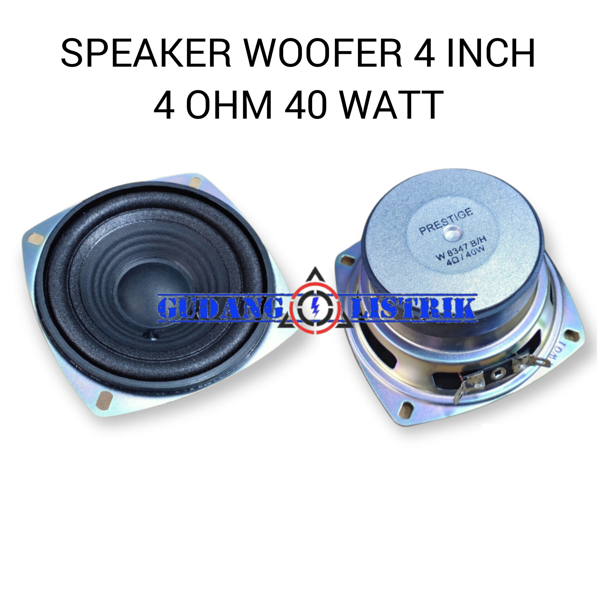 4 inch 40 watt speaker