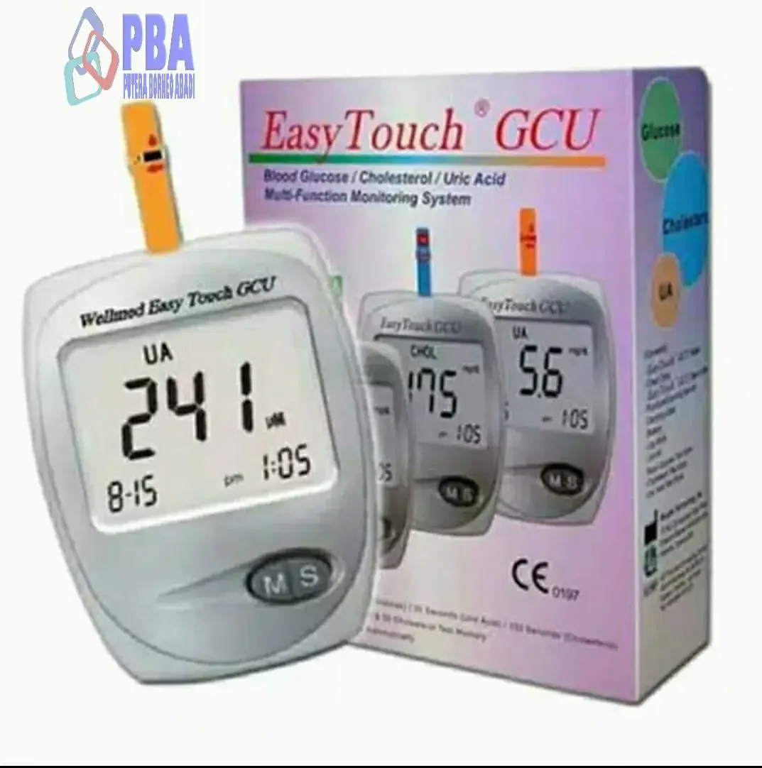 Easy Touch GCU 3 in 1 ( Alat Cek Gula Darah, Asam Urat, Kolesterol )