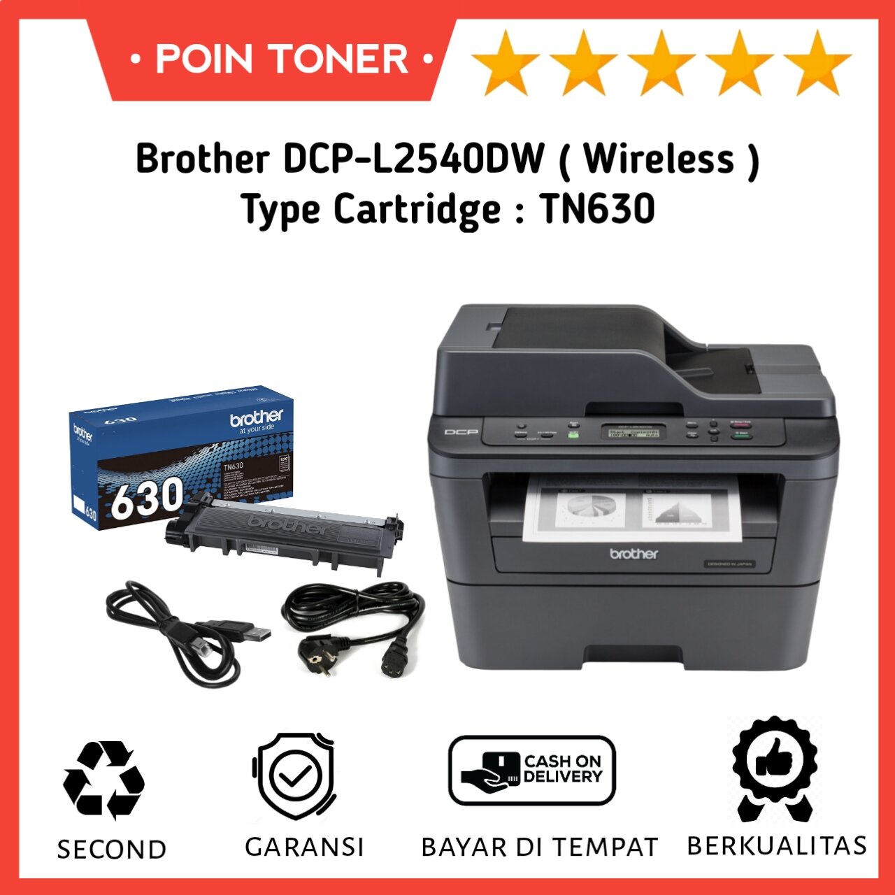 Printer Brother DCP L2540DW Berkualitas Lazada Indonesia Printer brother dcp l2540dw berkualitas lazada indonesia