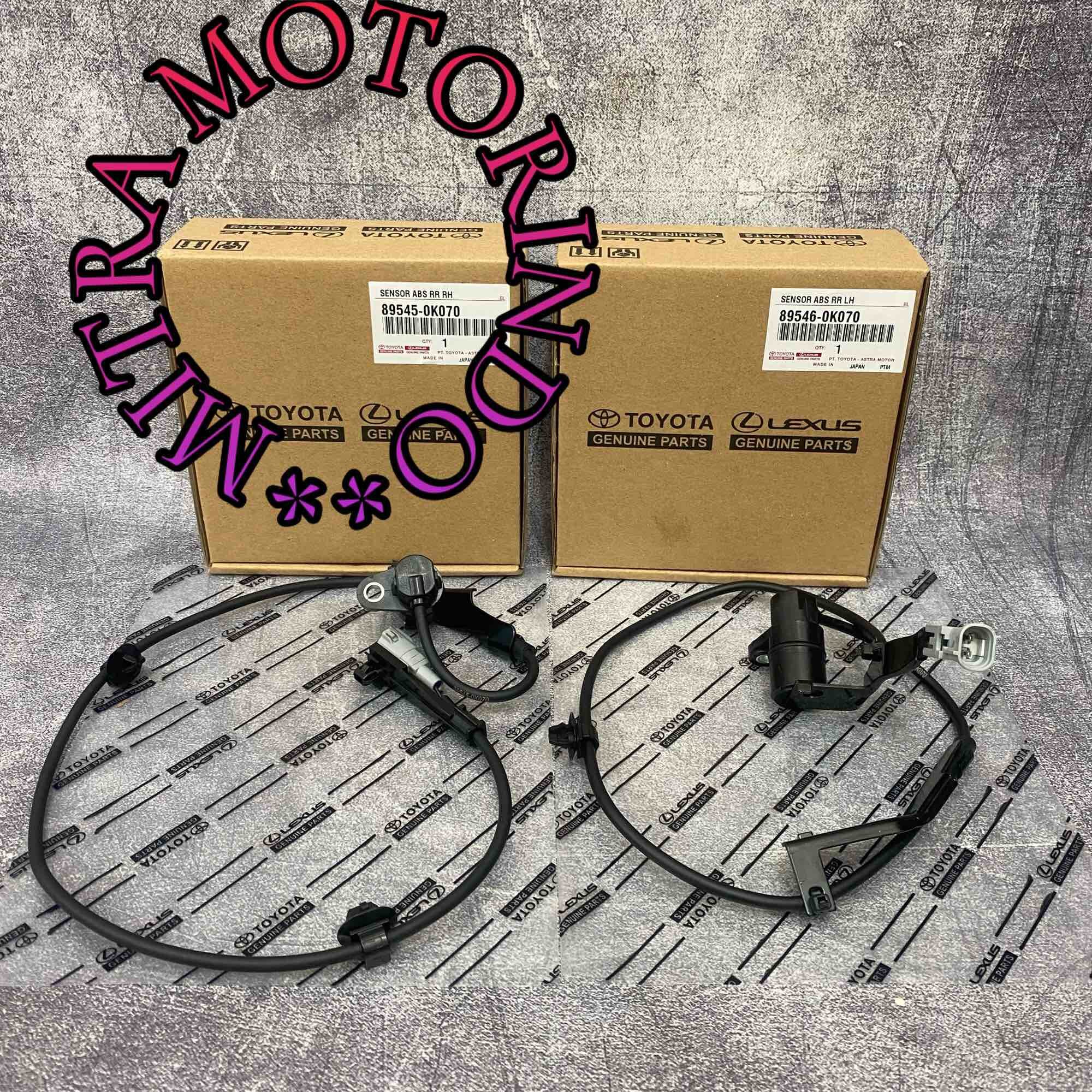 Sensor ABS Belakang 1Set LH/RH Toyota Hilux Fortuner 1KD/2KD 89546-0K070/89545-0K070 Harga 525,000 rupiah*Gratis Ongkir