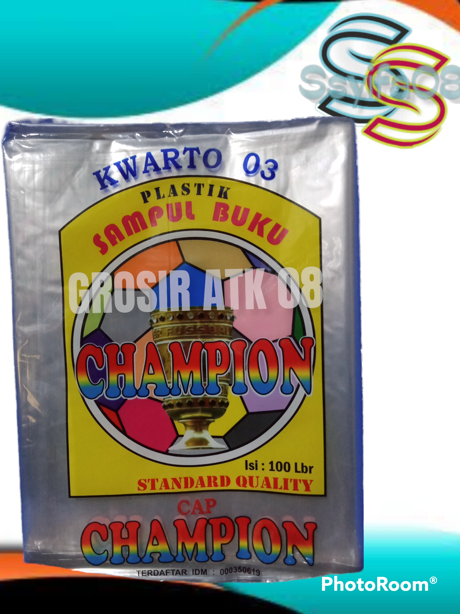 PLASTIK SAMPUL BUKU UK. BUKU BIASA/SIDU || 1 PACK 100 LEMBAR
