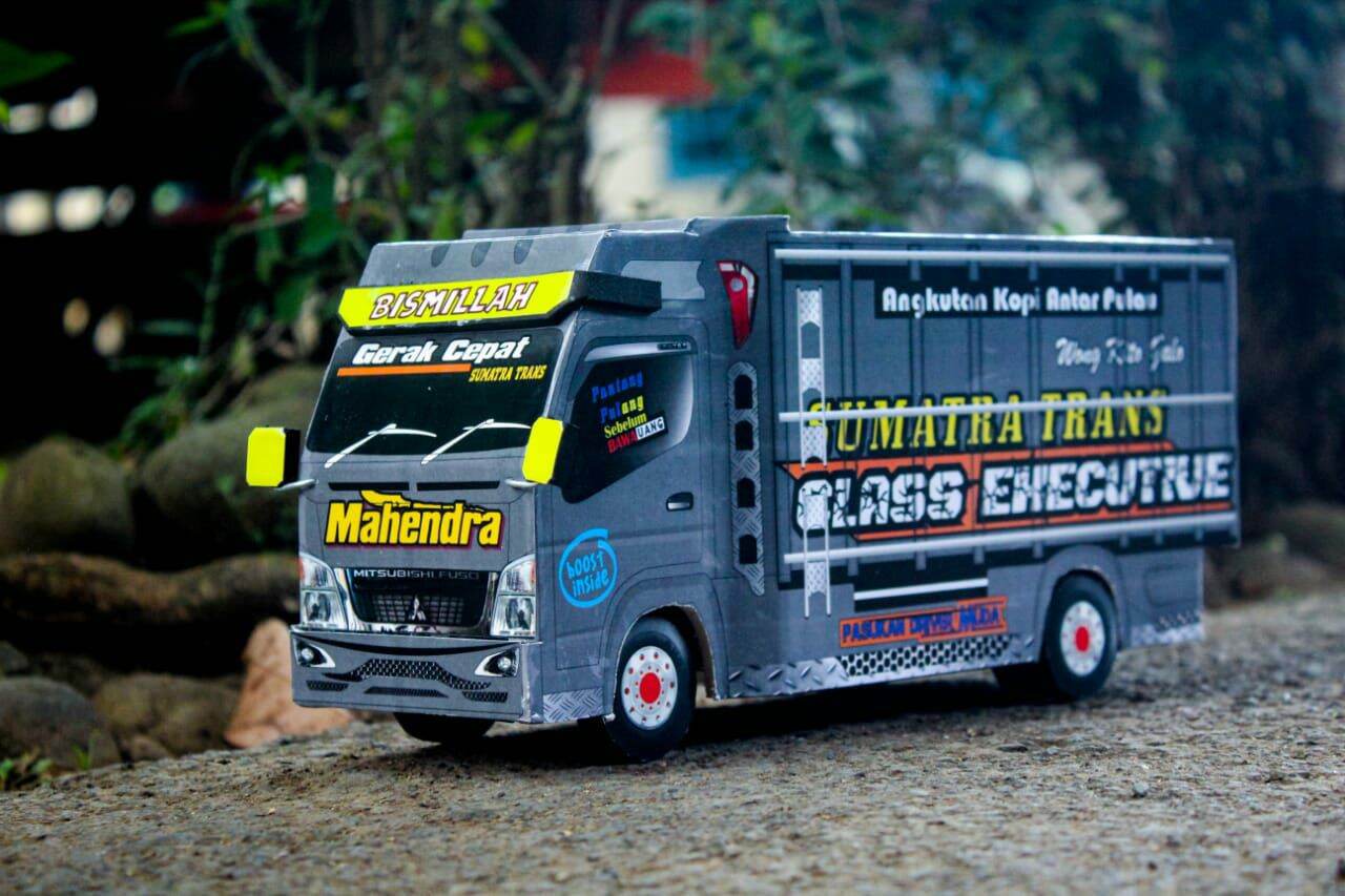 Miniatur Truk Oleng Sumatra Trans Model Oleng Biasa Lazada Indonesia