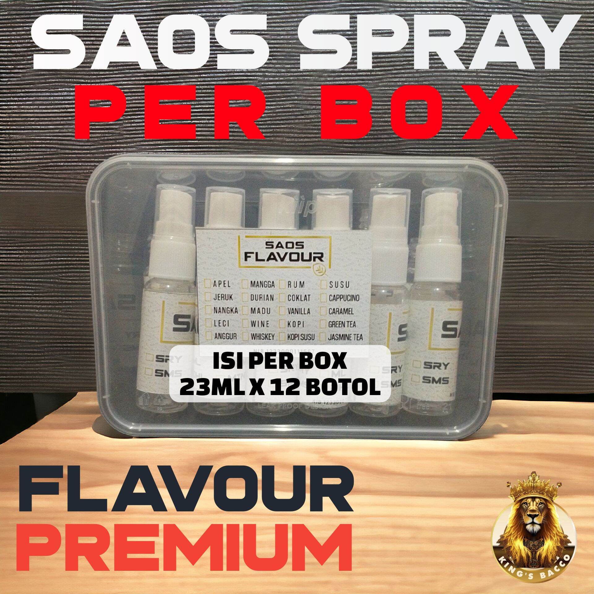 Saos Spray Premium Per box Isi 12 Pcs | Lazada Indonesia