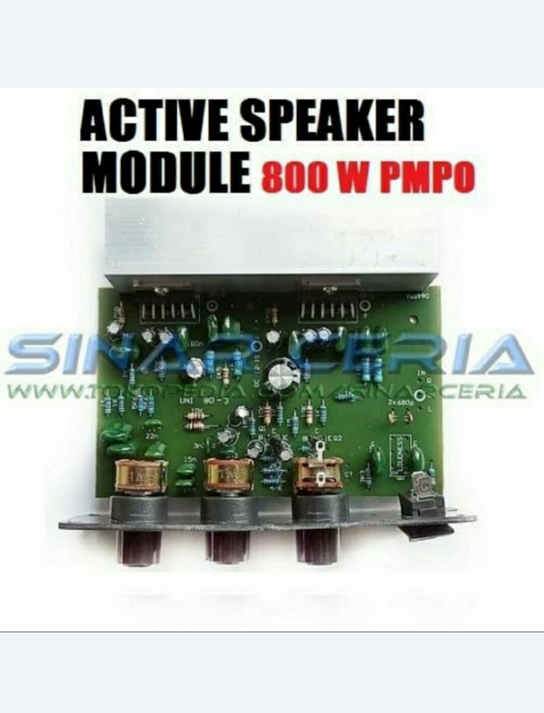 kit aktif speaker stereo 800 watt pmpo dc 12v Lazada Indonesia