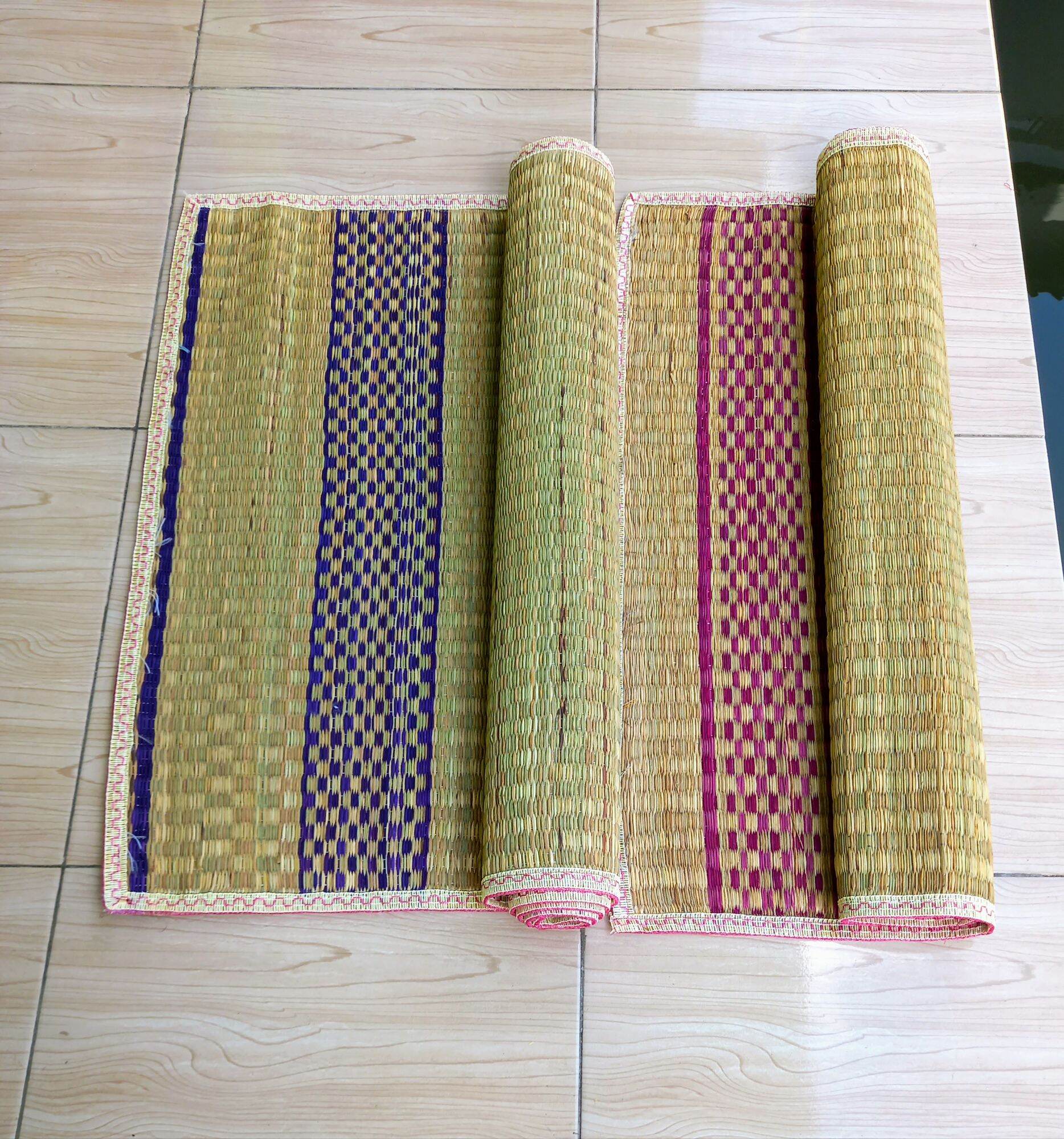 tikar mendong lesehan ukuran 70x120cm